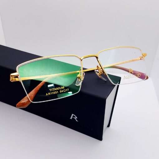 AR11031 Alfio Raldo Titanium Half Rim Gold