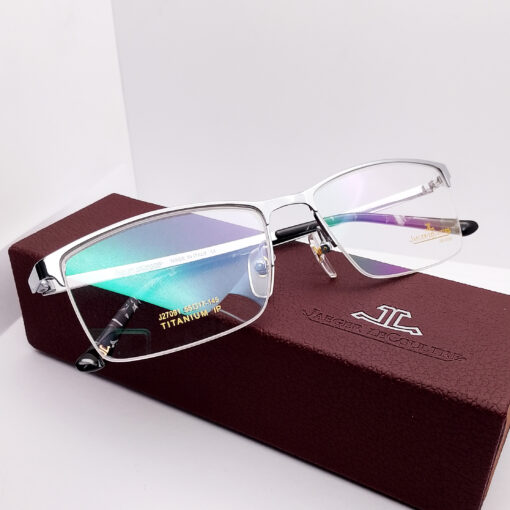 J27091 Jaeger-LeCoultre Titanium Half Rim Silver