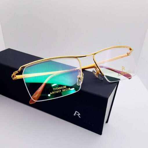 AR11017 Alfio Raldo Titanium Half Rim