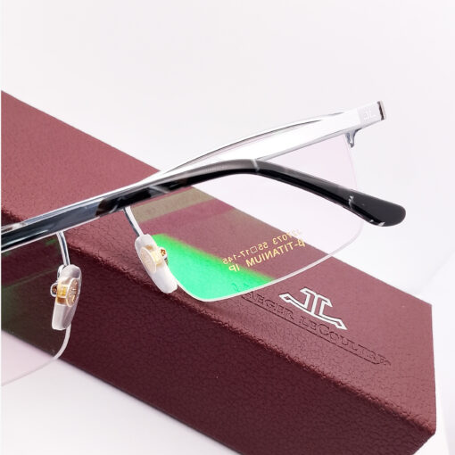 J27073 Jaeger-LeCoultre Titanium Half Rim Silver