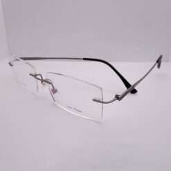 60002 Jane Austen Titanium Rimless Grey-Silver