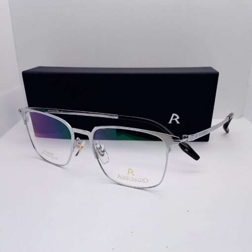 AR11036 Alfio Raldo Titanium Full Rim Silver