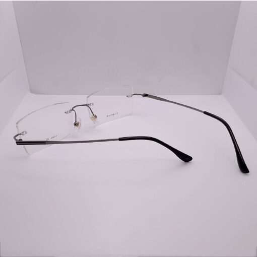 60002 Jane Austen Titanium Rimless Grey-Silver