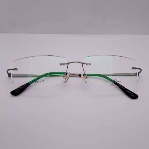 60002 Jane Austen Titanium Rimless Grey-Silver