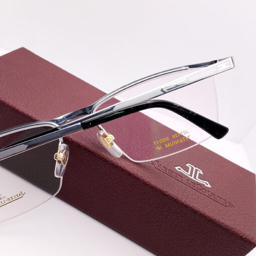 J27128 Jaeger-LeCoultre Titanium Half Rim Silver