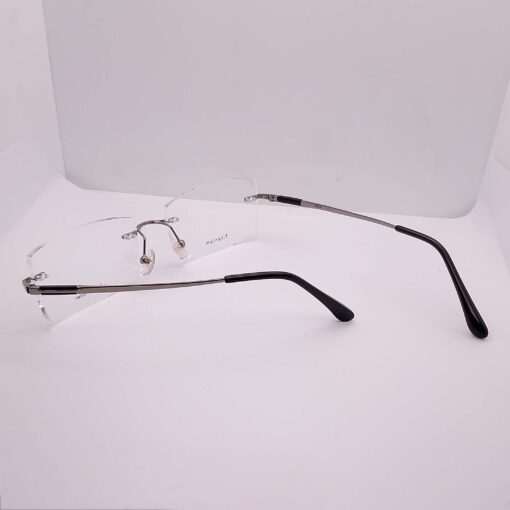 10335 Jane Austen Titanium Rimless Dark Silver