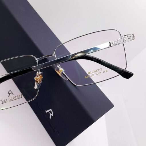 AR11007 Alfio Raldo Titanium Full Rim Silver