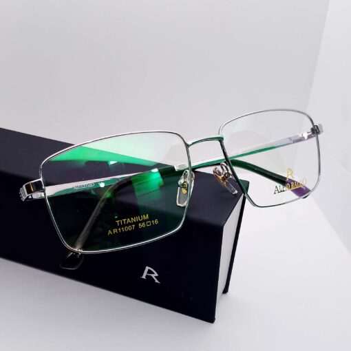 AR11007 Alfio Raldo Titanium Full Rim Silver