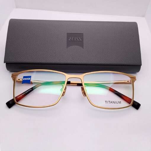 ZS-85002 Zeiss Titanium Full Rim Gold