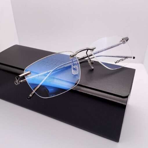 MB02150 Montblanc Titanium Rimless Silver