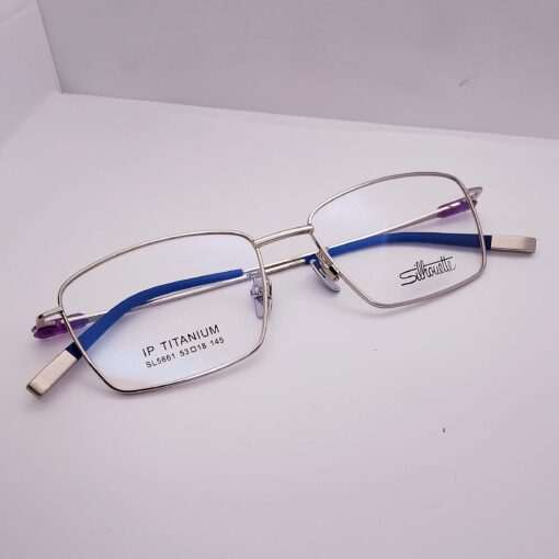 SL5661 Silhouette Titanium Full Rim Silver