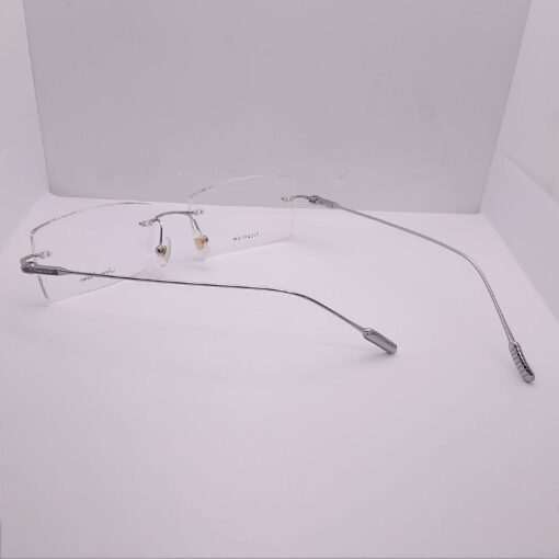 10501 Jane Austen Titanium Rimless Silver