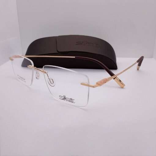 SL5561 Silhouette Titanium Rimless