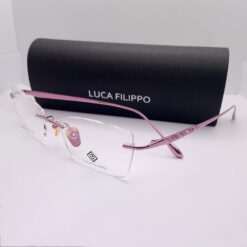 LF8301 Luca Filippo Titanium Rimless Pink
