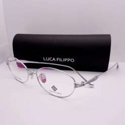 LF8302 Luca Filippo Titanium Full Rim Silver