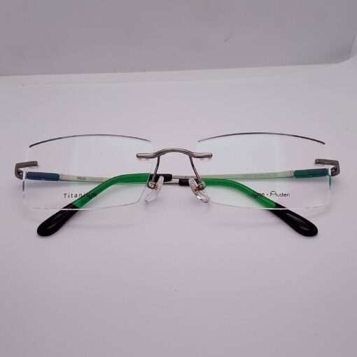 10335 Jane Austen Titanium Rimless Dark Silver