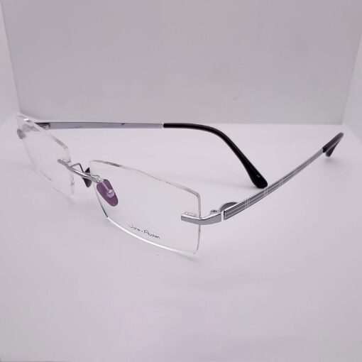 D-5196 Jane Austen Titanium Rimless Silver