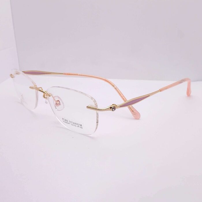 VC4062PT Velocity Titanium Rimless