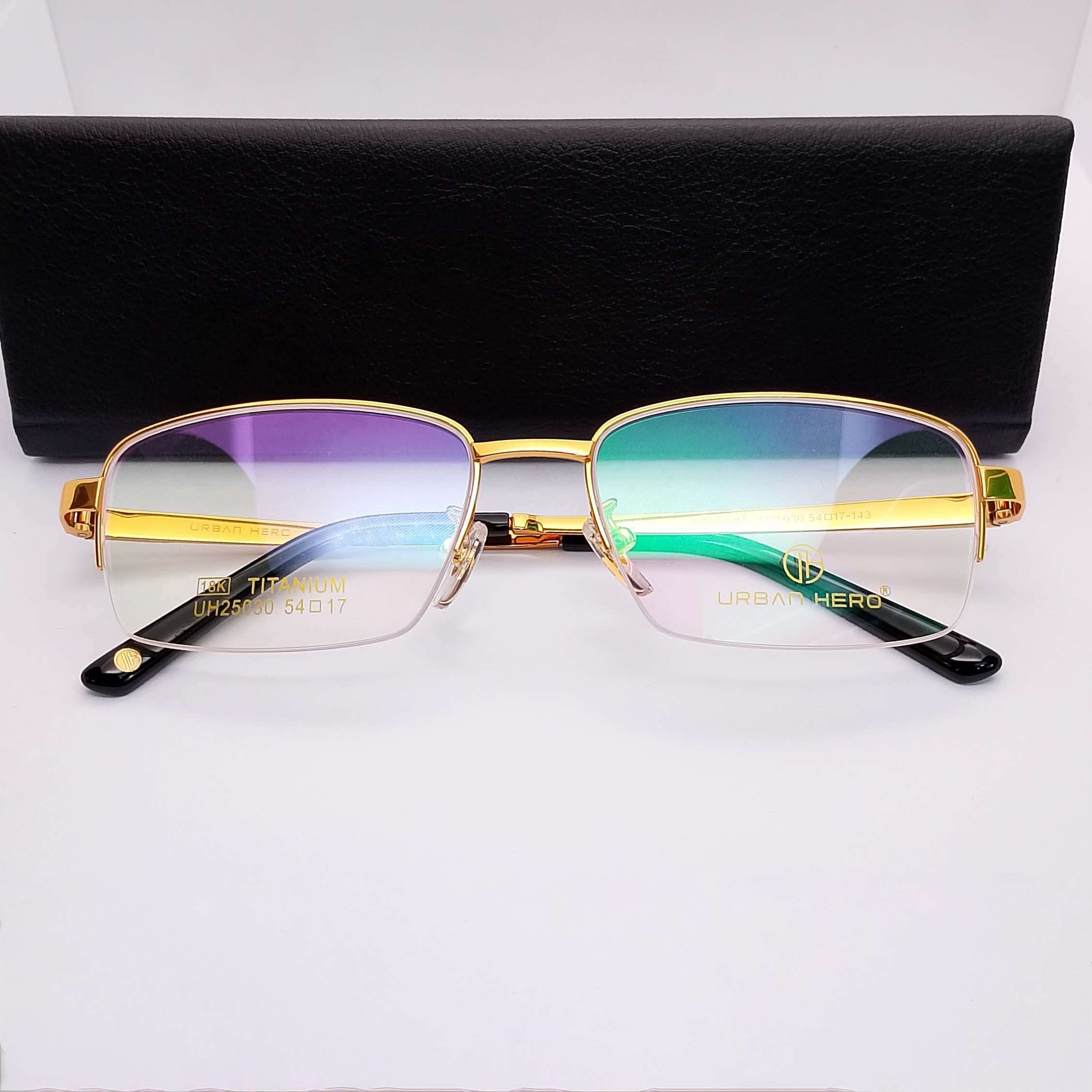 UH25030 Urban Hero Titanium Half Rim - Image 3