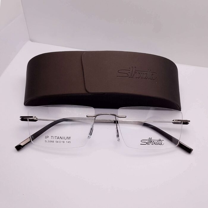 SL5566 Silhouette Titanium Rimless - Image 3