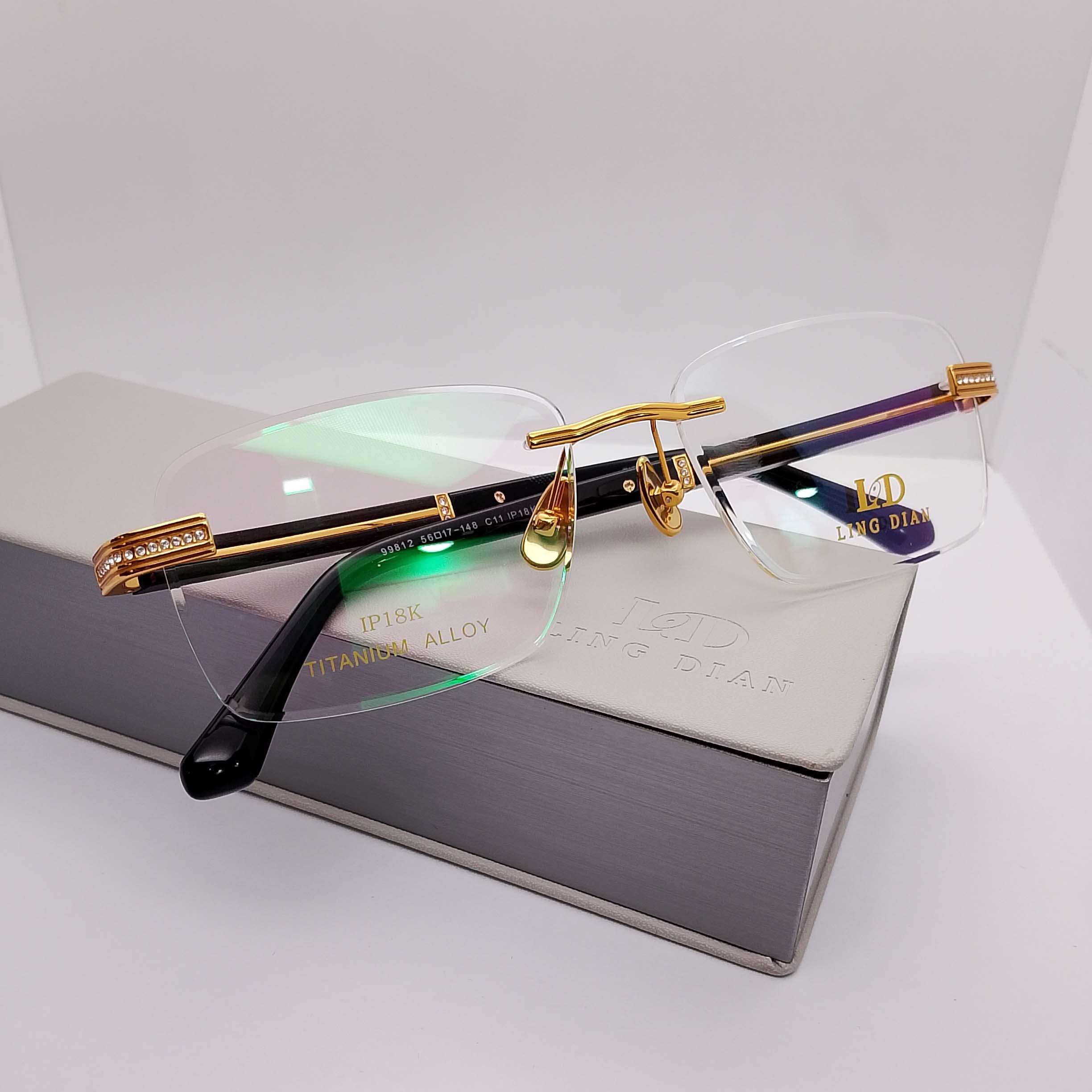 99812 Ling Dian Titanium Rimless - Image 4