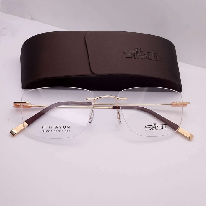 SL5562 Silhouette Titanium Rimless - Image 3