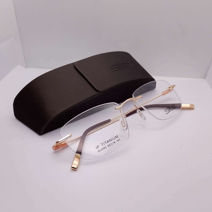 SL5562 Silhouette Titanium Rimless - Image 4