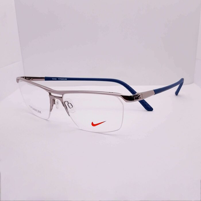 Exclusive Half Rim Nike NSKE 6044/1 Silver-Blue
