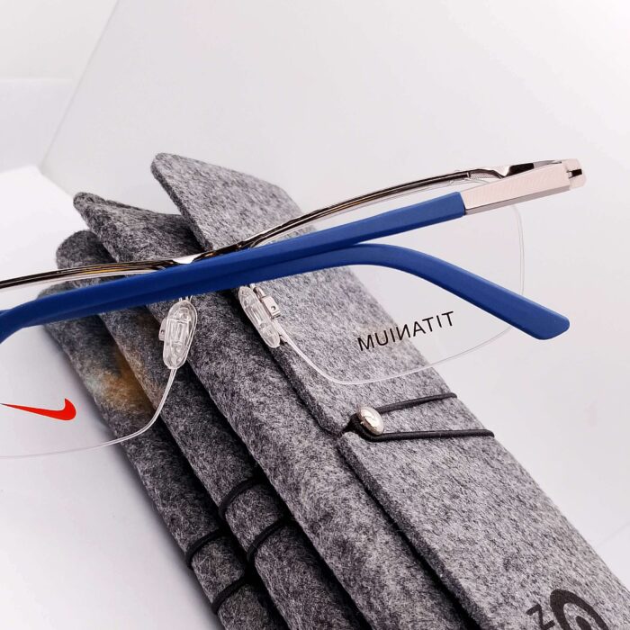 Exclusive Half Rim Nike NSKE 6044/1 Silver-Blue - Image 2