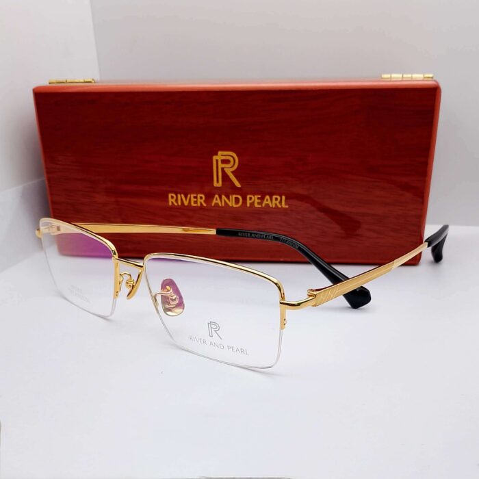 R-8211 River and Pearl Titanium Half Rim