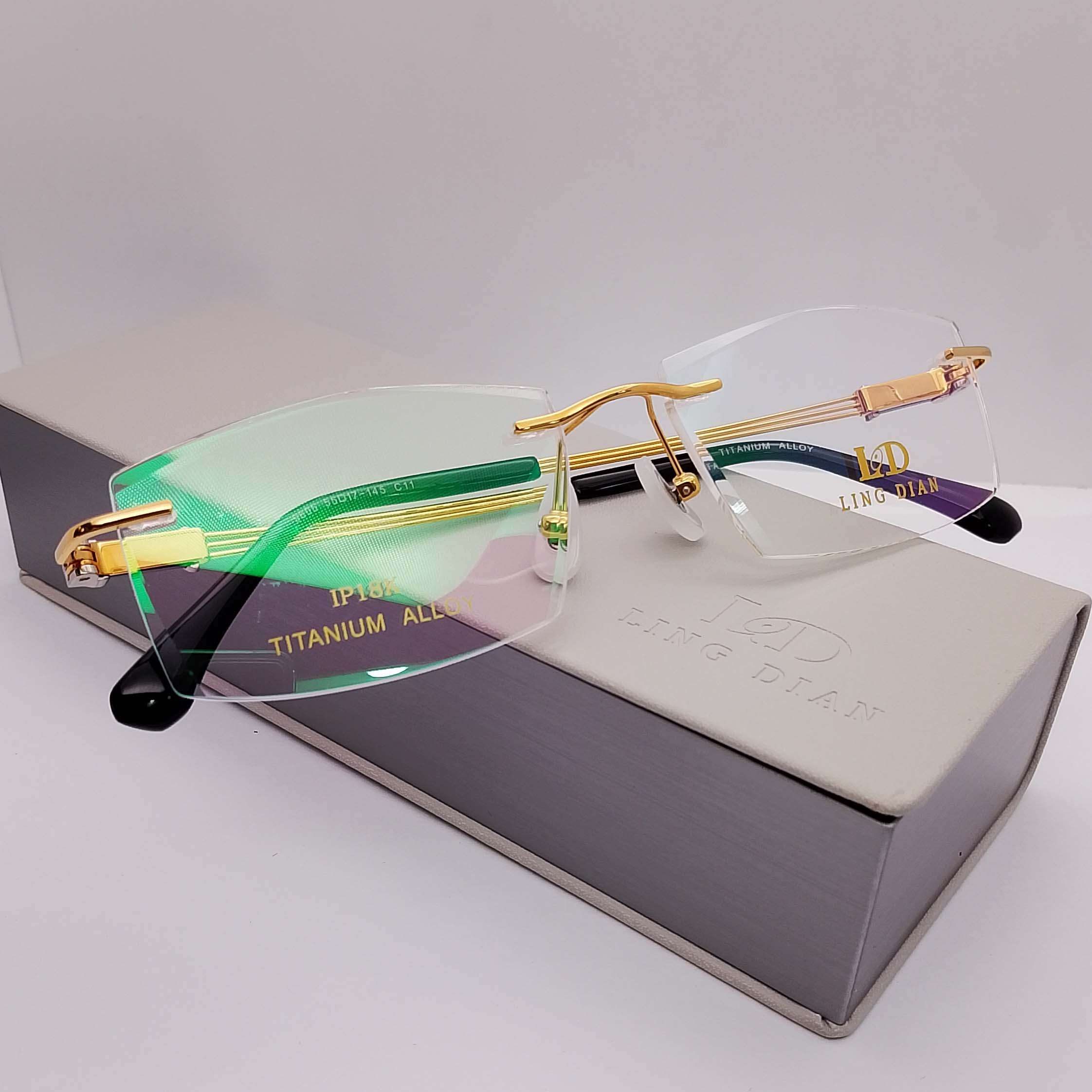 9805 Ling Dian Titanium Rimless - Image 4