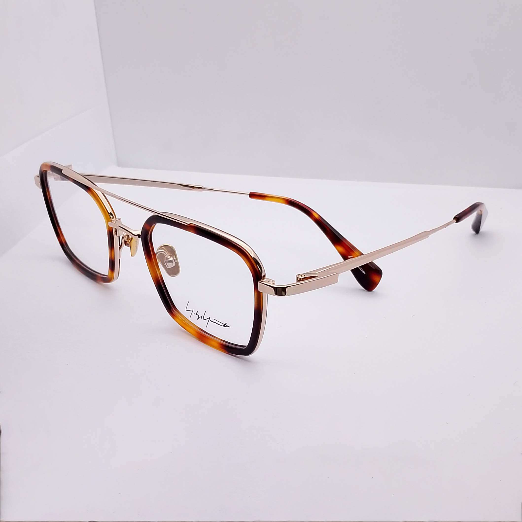 YOHJI YAMAMOTO CURIOSITY 02 Gold Rectangle Titanium