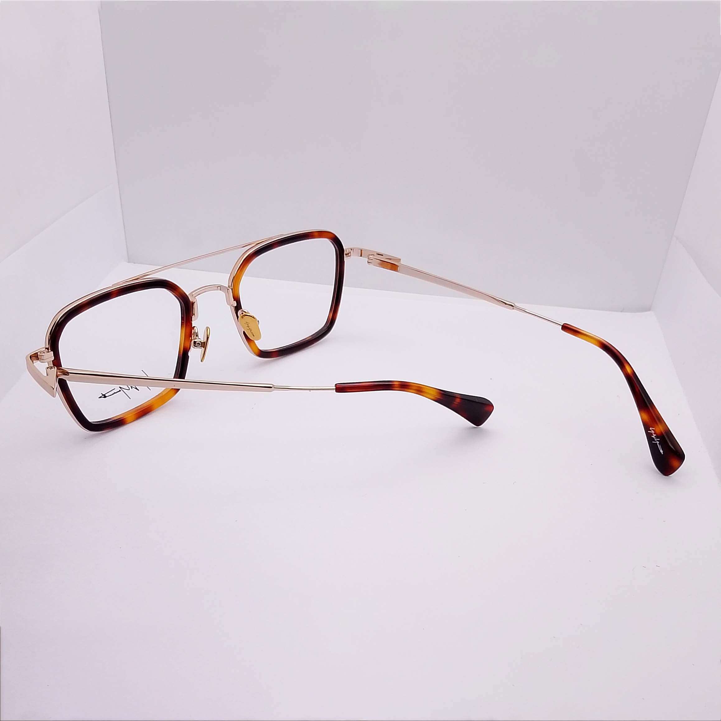 YOHJI YAMAMOTO CURIOSITY 02 Gold Rectangle Titanium - Image 2