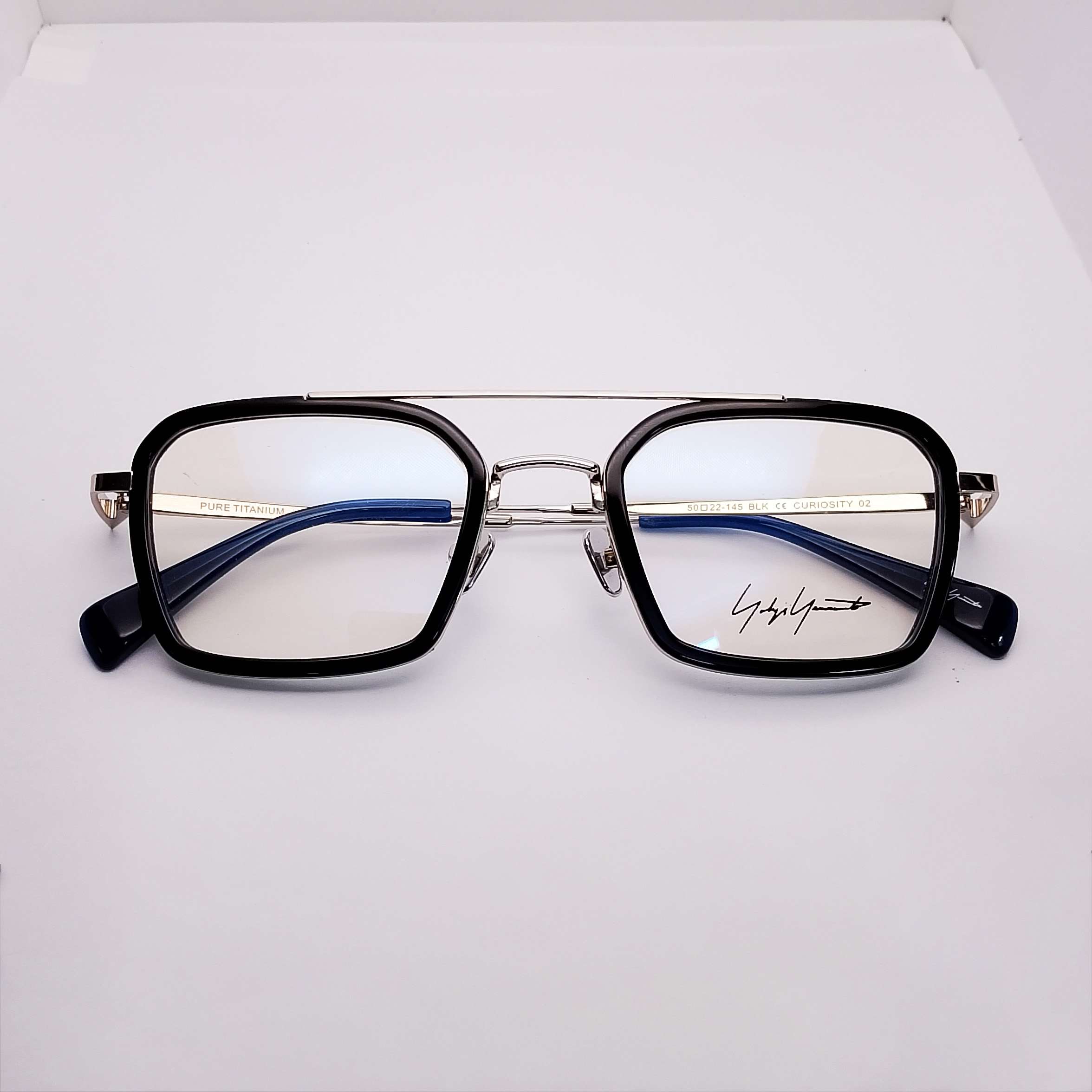 YOHJI YAMAMOTO CURIOSITY 02 Rectangle Titanium - Image 5