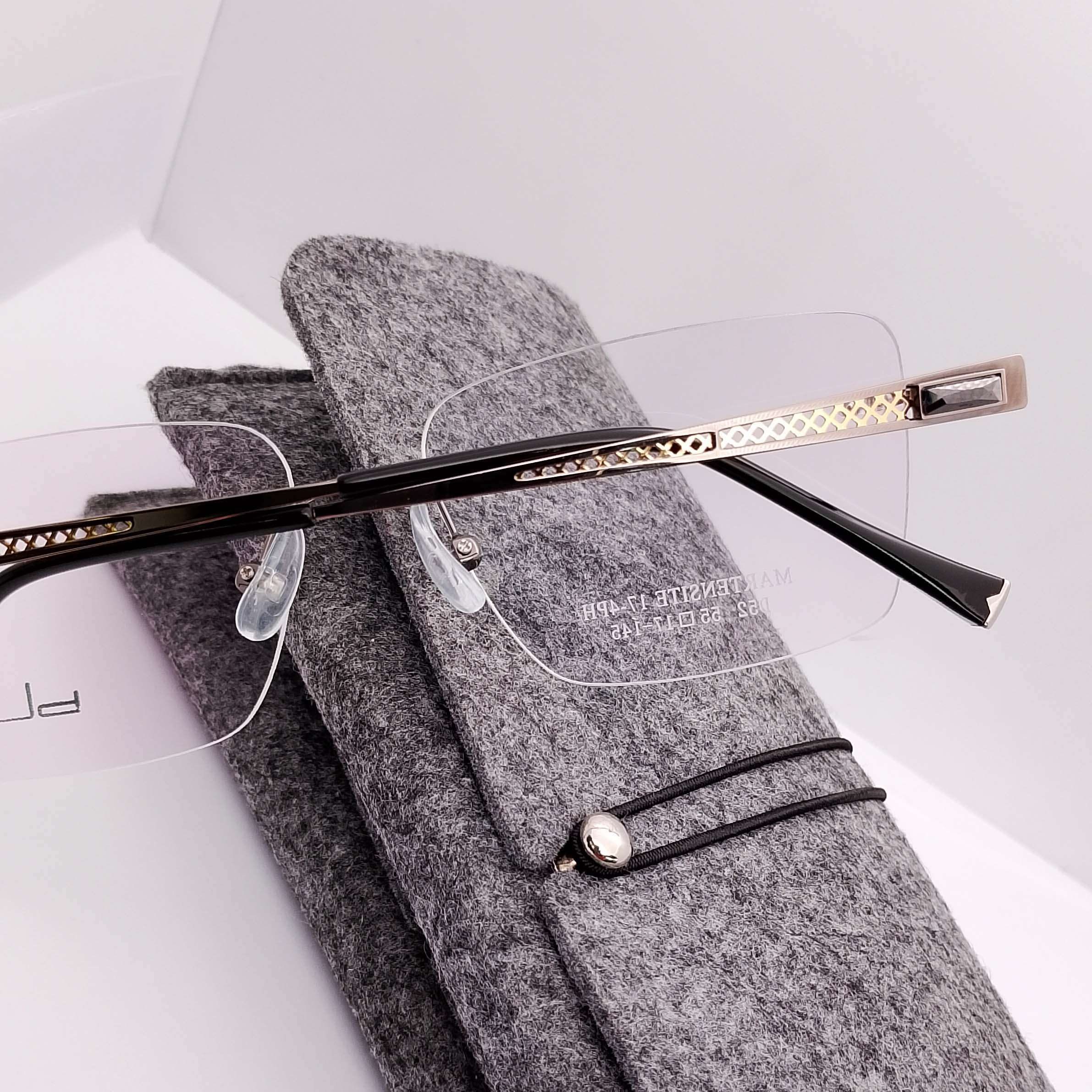 D52 Martensite Rimless Chocolate - Image 3