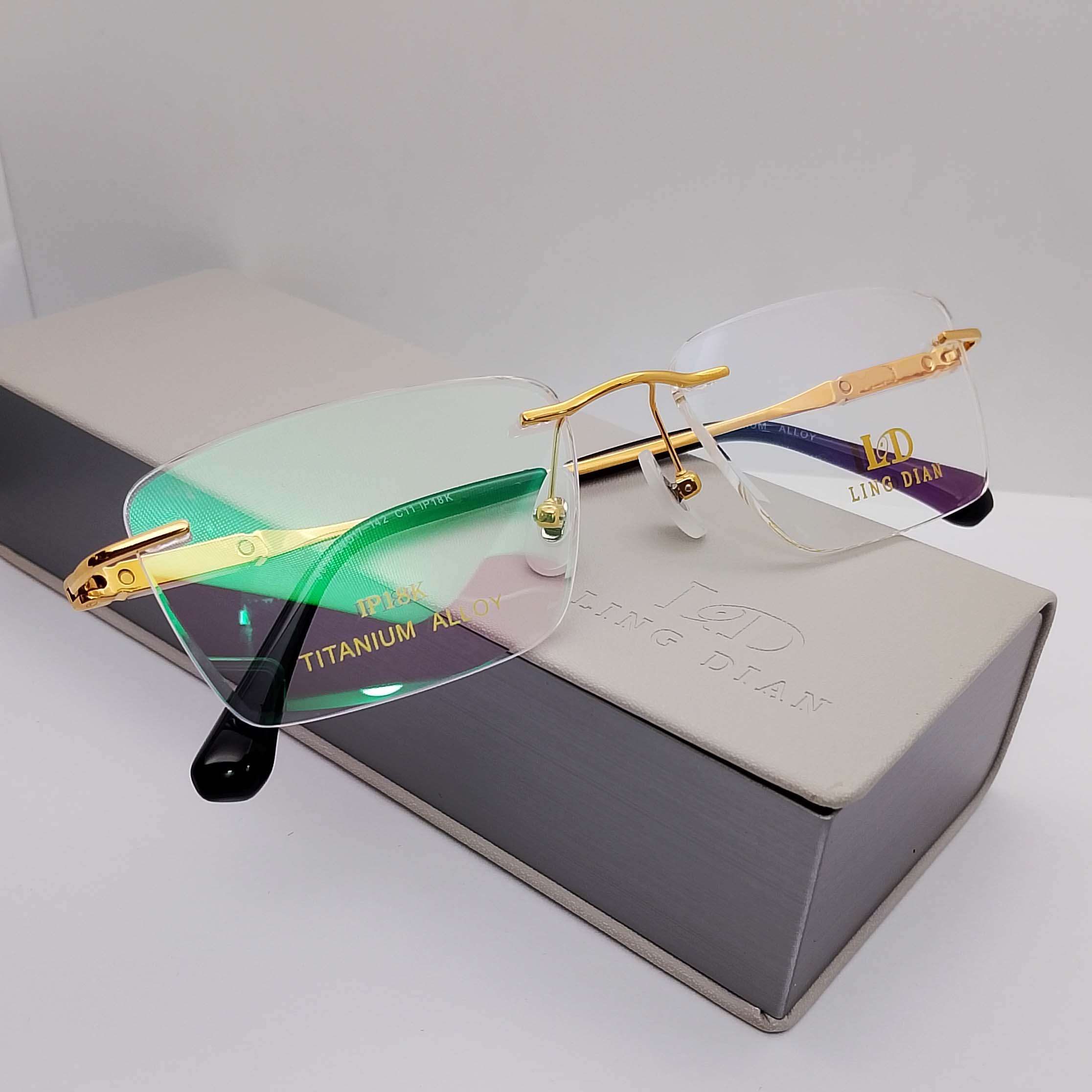 9818 Ling Dian Titanium Rimless - Image 4