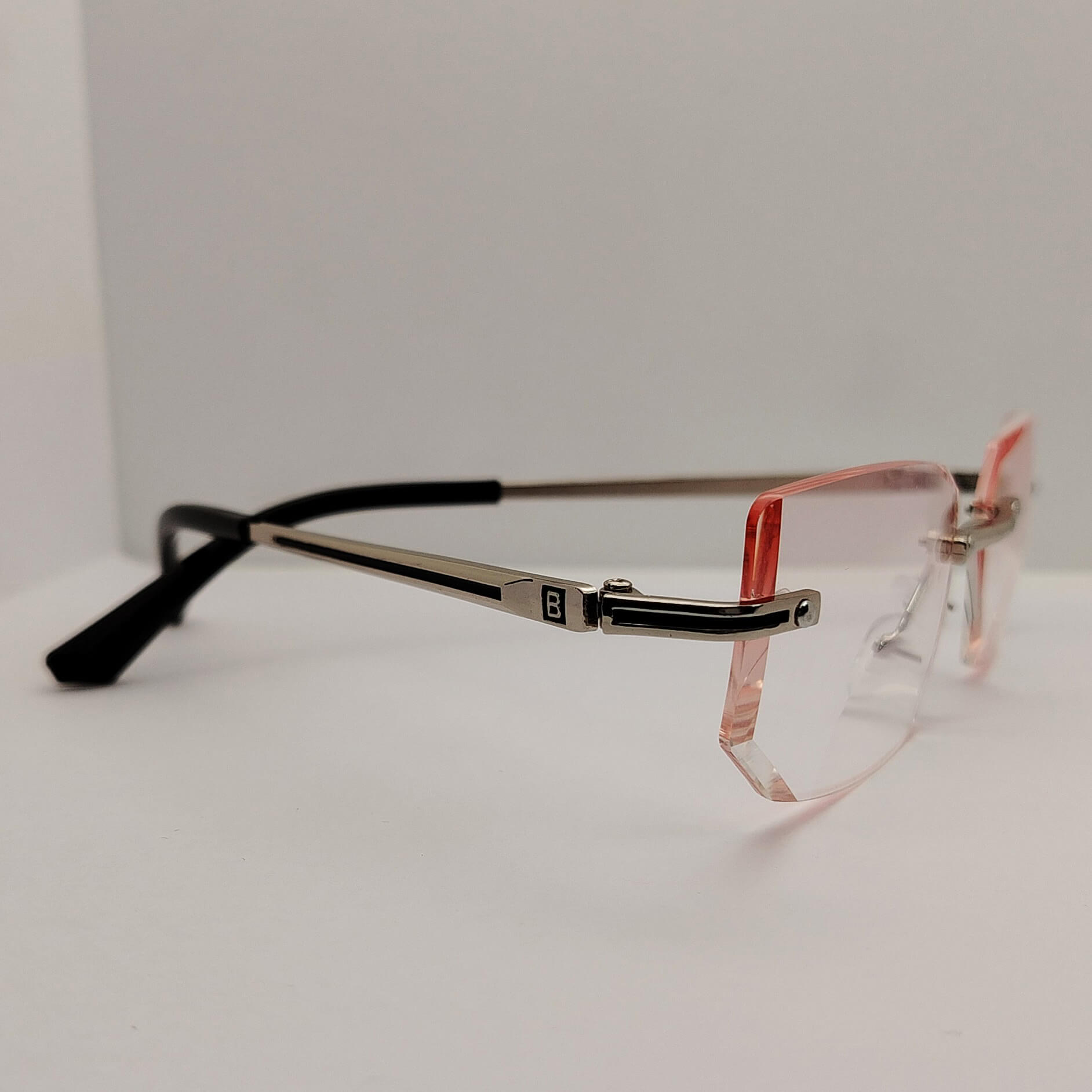 Luxury Rimless Anti Blue - V004-Silver - Image 6