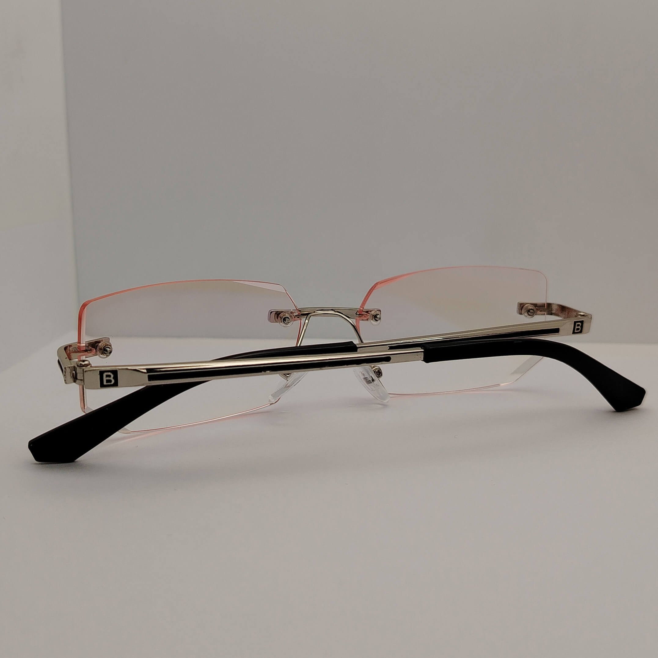 Luxury Rimless Anti Blue - V004-Silver - Image 4