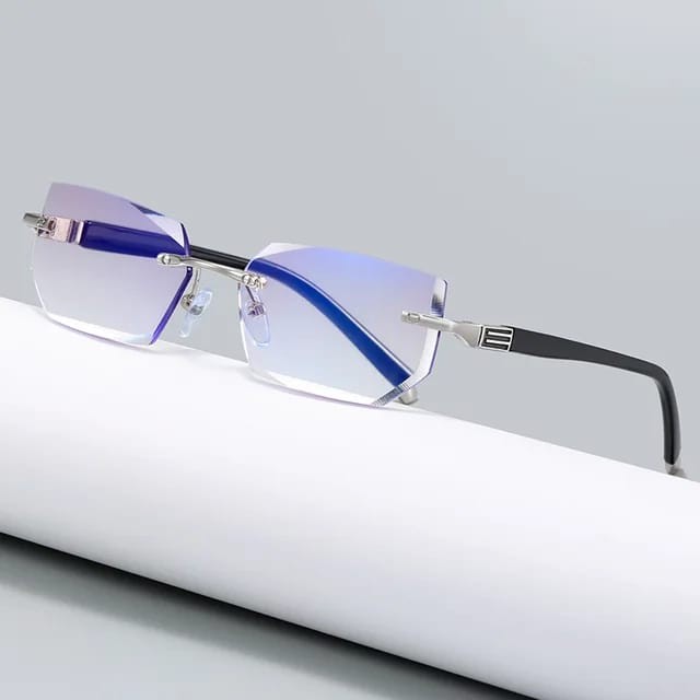Luxury Rimless Anti Blue - V007-Gold - Image 3