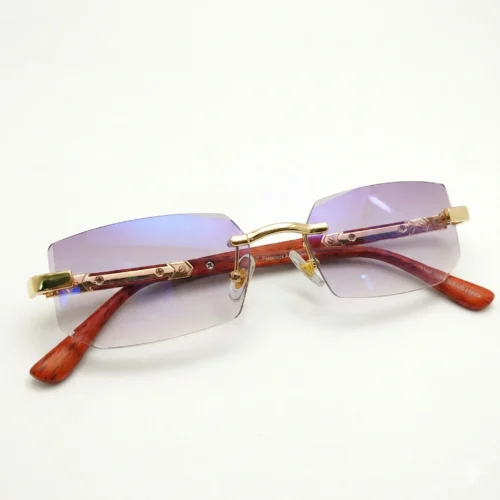 V009 Wooden Touch reading glasses