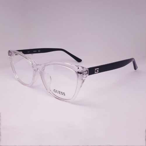 Guess GU2530 Black Transparent - Authentic Eyewear at Nine Optic Bangladesh