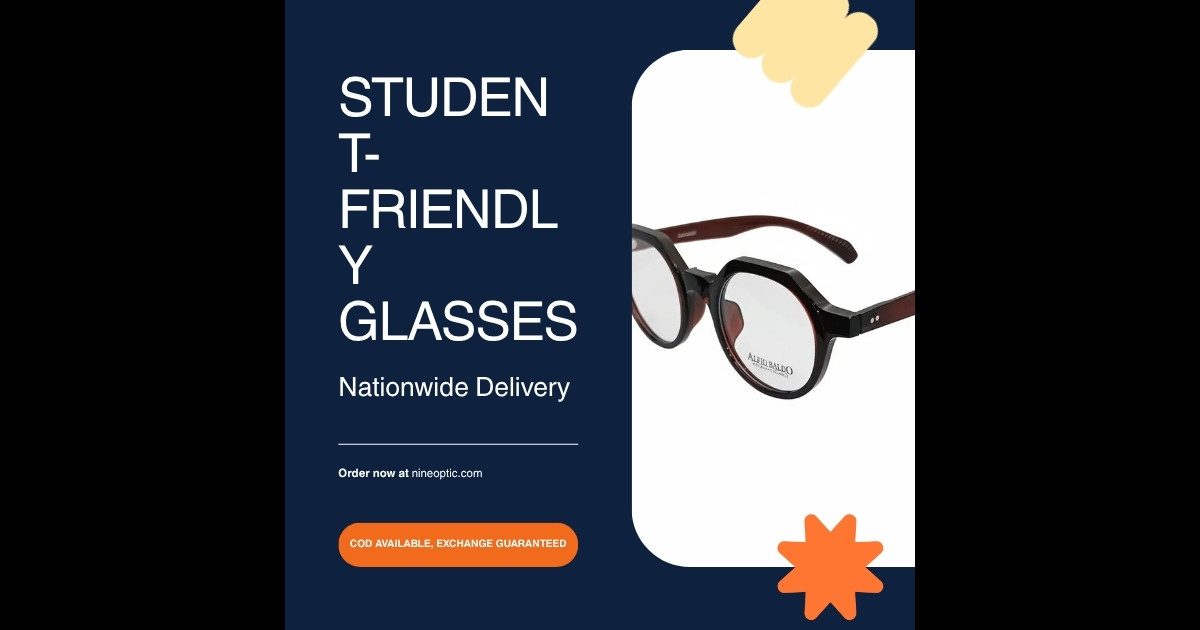 Student Glasses COD Nationwide Bangladesh | Nine Optic Order student glasses online COD Bangladesh - Nine Optic