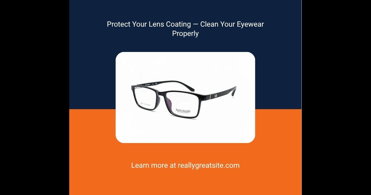 Protect Your Lens Coating | Nine Optic Bangladesh Protect lens coating on eyeglasses Bangladesh - Nine Optic premium lenses