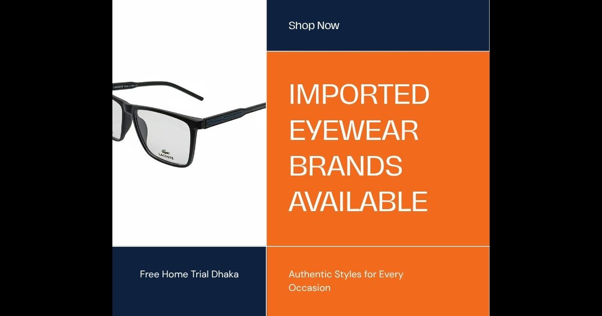 Shop Imported Brands Bangladesh | Nine Optic Shop imported branded glasses Bangladesh COD - Nine Optic Lacoste Nike Carrera