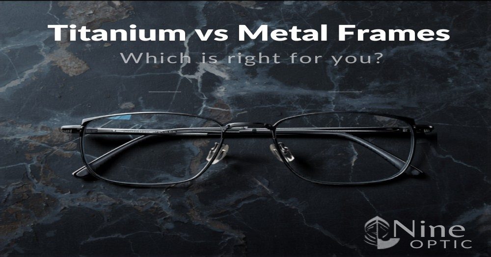 Standard stainless steel metal eyeglass frames - mid-tier choice in Bangladesh - Nine Optic