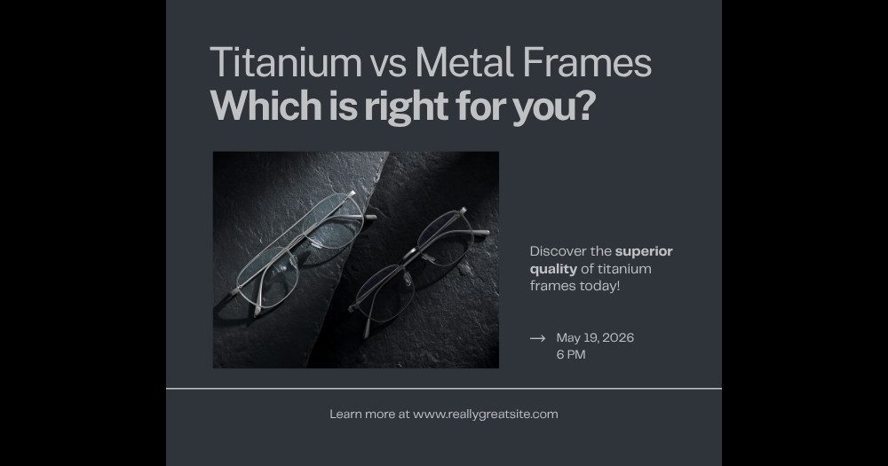 Premium titanium eyeglass frame benefits in Bangladesh - lightweight corrosion-proof hypoallergenic - Nine Optic