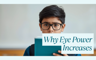 Young student in glasses straining to read, illustrating rising eye power (myopia) in Bangladesh