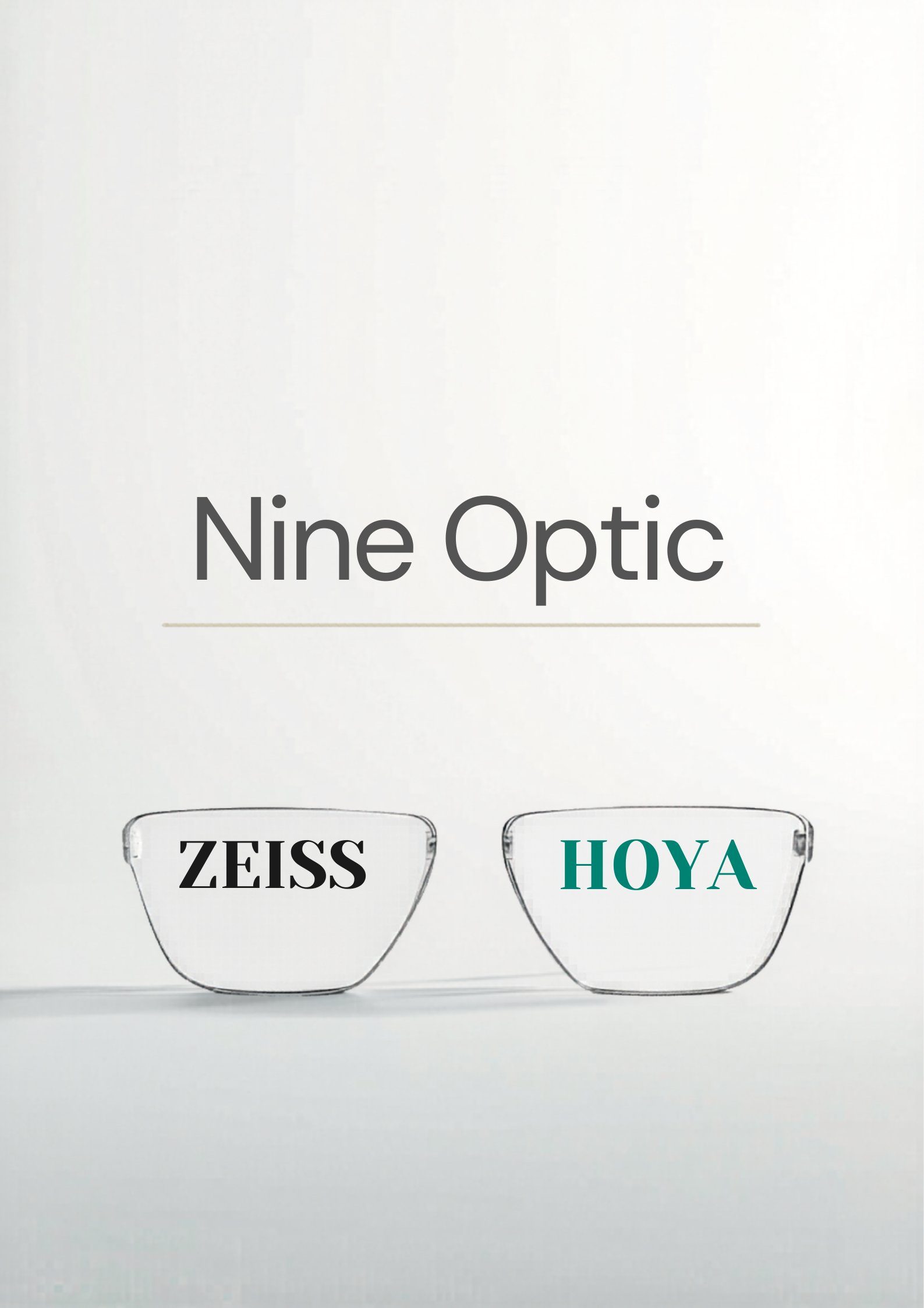 ZEISS and HOYA premium optical lenses side by side comparison Bangladesh