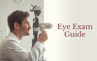 Optometrist examining a patient with a slit lamp during a routine eye exam (chokh porikkha) in Bangladesh