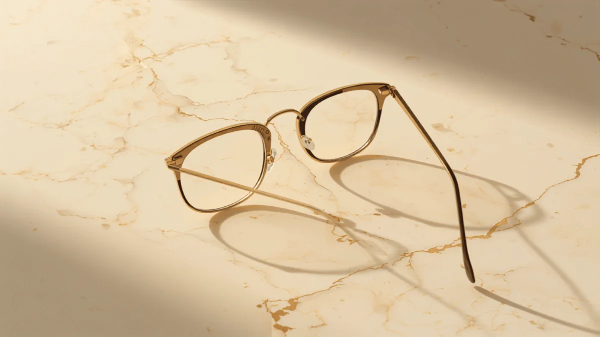 Premium titanium eyeglass frames